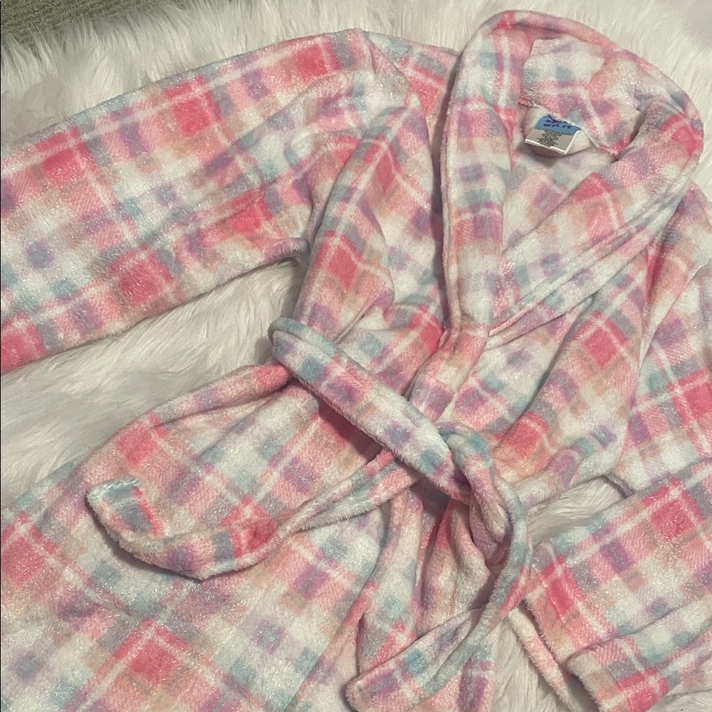 Sleep On It Pastel Plaid Robe